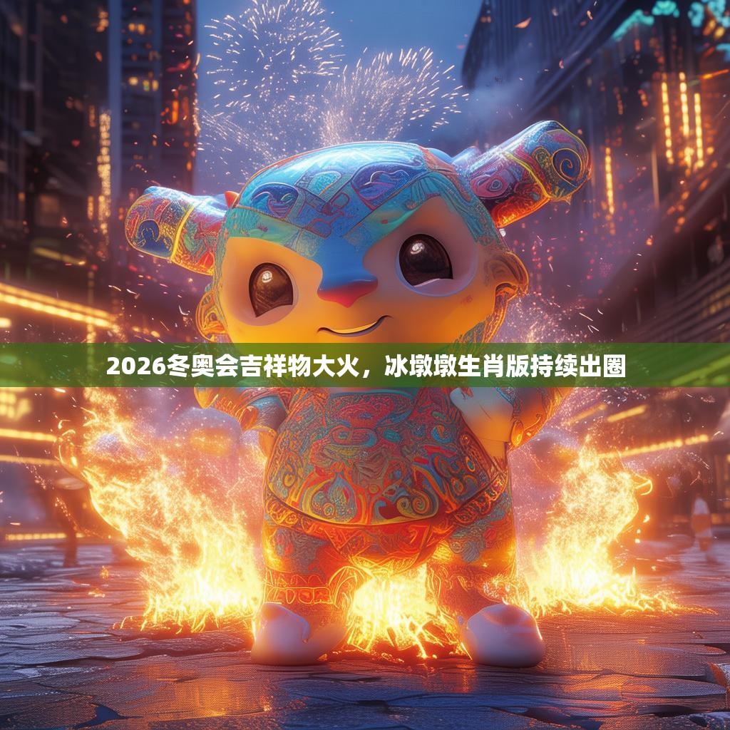 2026冬奥会吉祥物大火，冰墩墩生肖版持续出圈
