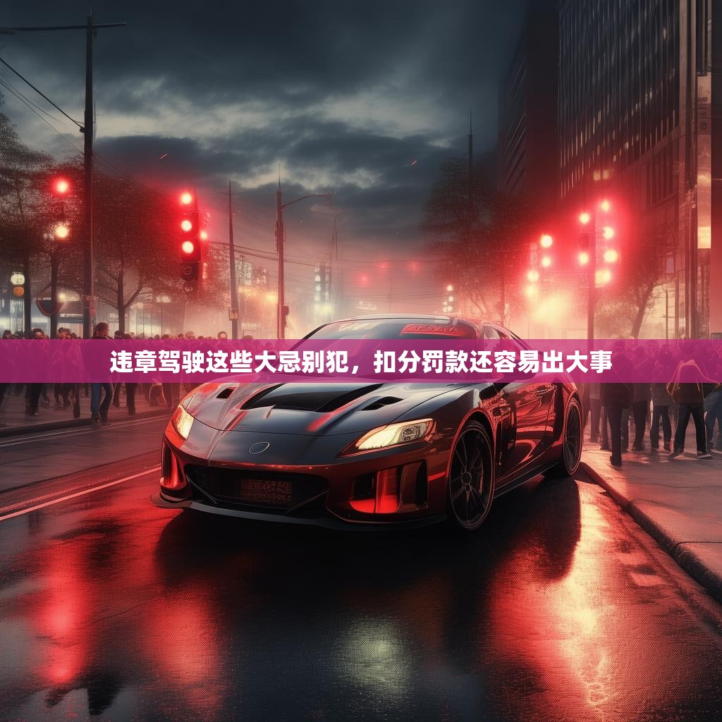 违章驾驶这些大忌别犯,扣分罚款还容易出大事 违章驾驶这些大忌别犯,扣分罚款还容易出大事